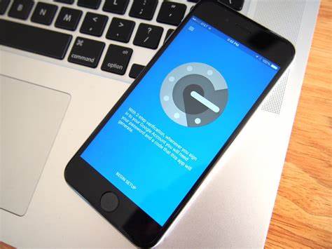 Google Authenticator en un iPhone