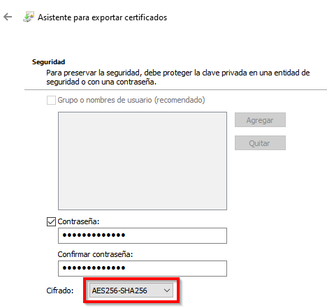 cifrado AES256