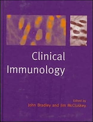 Cubierta de la obra Clinical immunology, donde se incluye el capítulo referenciado