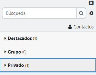 contacto mensajes