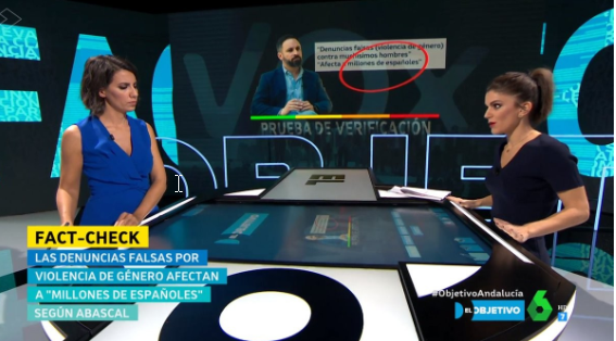 Imagen de televisión programa de la Sexta