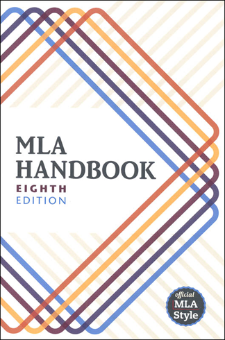 Portada del llibre "MLA handbook Eighth edition"