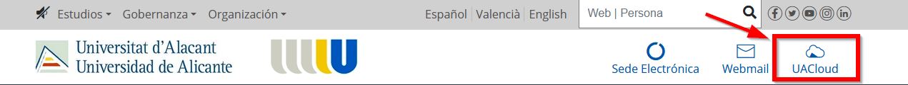 Acceso UACloud